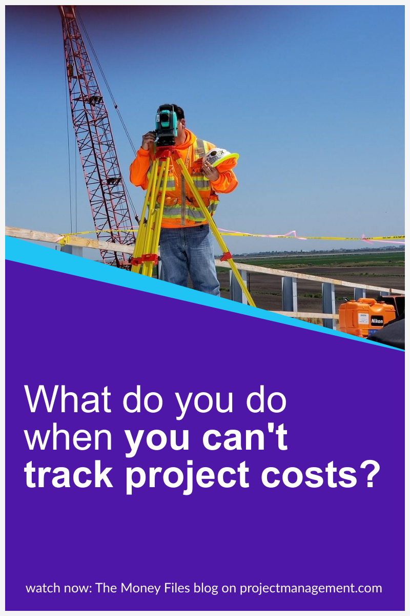 can't track project costs